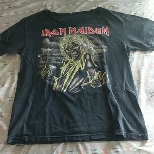 Iron Maiden Cut neck t